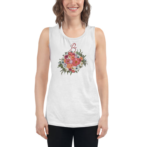 "B" Ladies’ Muscle Tank