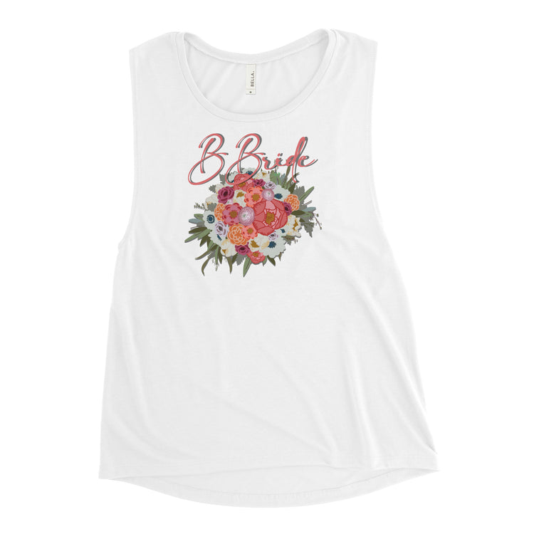 B Bride Ladies’ Muscle Tank - NOLA REPUBLIC T-SHIRT CO.