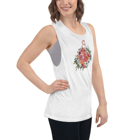 "B" Ladies’ Muscle Tank