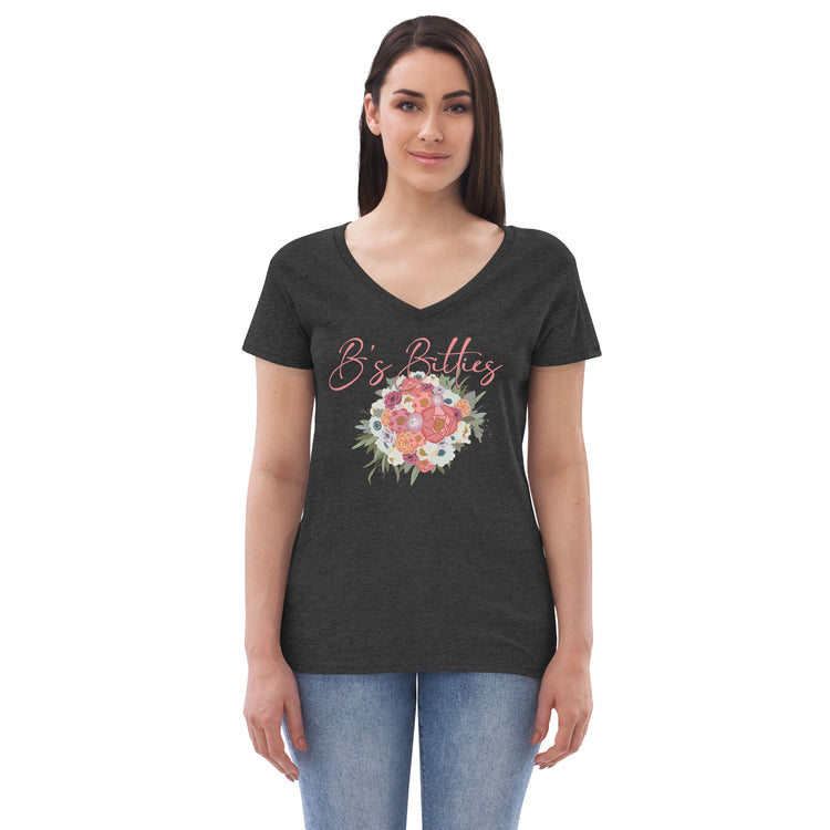 B's Bitties Women’s V-neck T-shirt - NOLA REPUBLIC T-SHIRT CO.