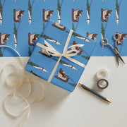 Rouxdolph's Sleigh Ride Wrapping Paper Sheets