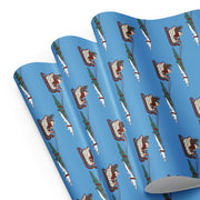 Rouxdolph's Sleigh Ride Wrapping Paper Sheets