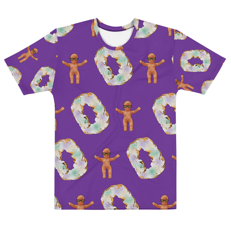 King Cake Baby Men's T-Shirt - NOLA REPUBLIC T-SHIRT CO.