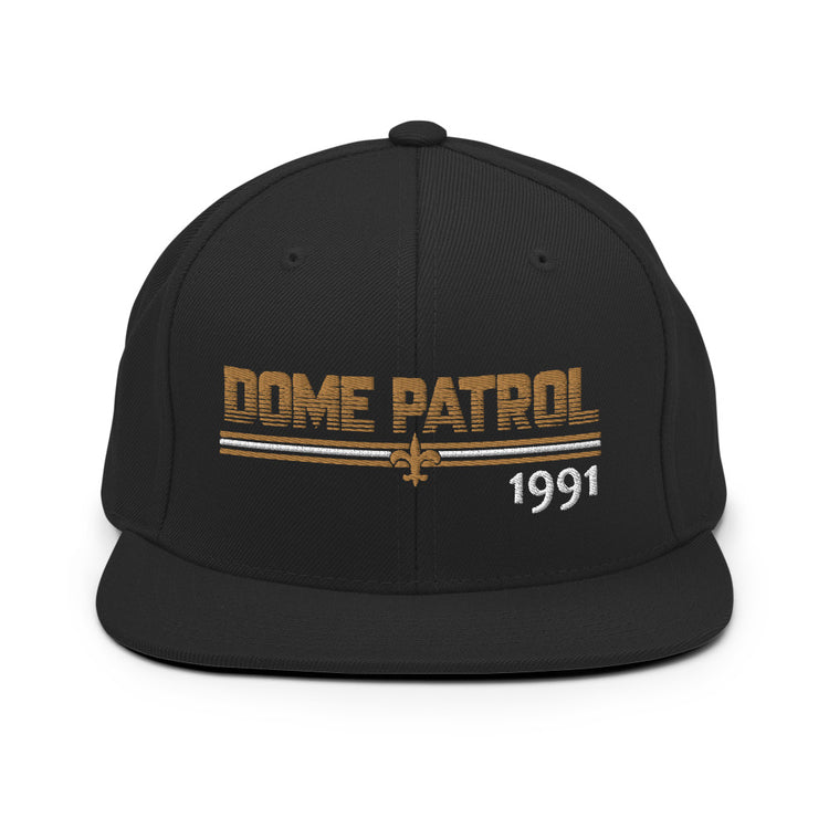 DOME PATROL Snapback Hat - NOLA T-shirt, New Orleans T-shirt