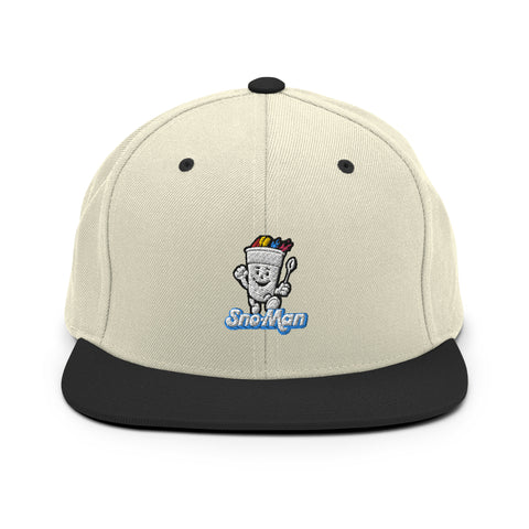 Sno-Man © Snapback Hat - NOLA REPUBLIC T-SHIRT CO.