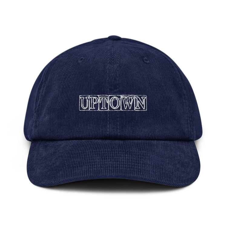 Uptown Street Tiles Corduroy Hat - NOLA REPUBLIC T-SHIRT CO.