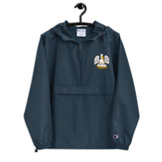 Louisiana State Pelican Embroidered Champion Packable Jacket - NOLA REPUBLIC T-SHIRT CO.