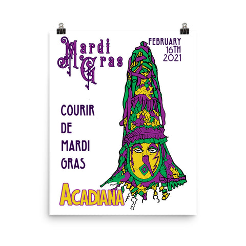 Courir De Mardi Gras 2021 Poster - NOLA T-shirt, New Orleans T-shirt