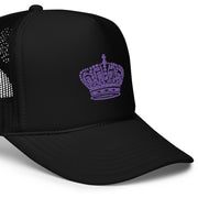 Mardi Gras Crown Foam Trucker Hat