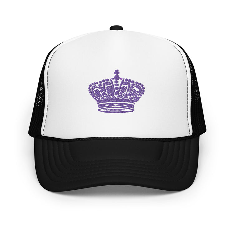 Mardi Gras Crown Foam Trucker Hat