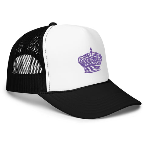 Mardi Gras Crown Foam Trucker Hat