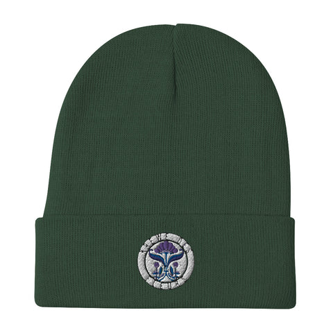 Krewe des Fleurs Embroidered Beanie - NOLA REPUBLIC T-SHIRT CO.