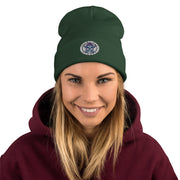 Krewe des Fleurs Embroidered Beanie - NOLA REPUBLIC T-SHIRT CO.