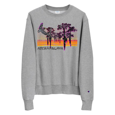 Retro Atchafalaya Unisex Champion® Sweatshirt