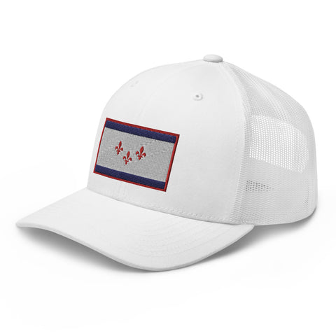 PELS NOLA Flag Trucker Hat - NOLA T-shirt, New Orleans T-shirt