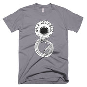 NOLA REPUBLIC Brass Band Tuba Unisex T-Shirt - NOLA T-shirt, New Orleans T-shirt