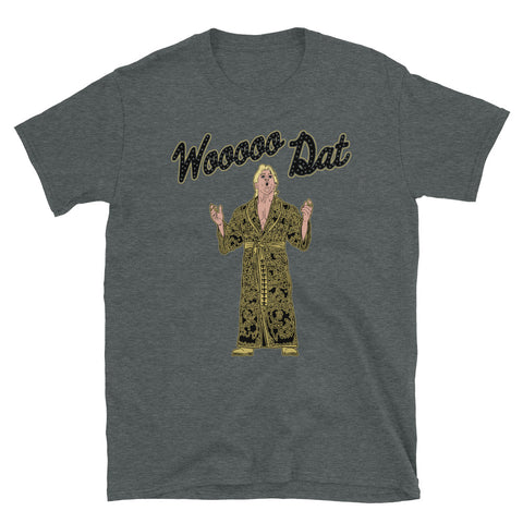 Wooooo Dat Unisex New Orleans Saints T-Shirt - NOLA T-shirt, New Orleans T-shirt