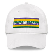 Mardi Gras NEW ORLEANS Stripes Hats - NOLA T-shirt, New Orleans T-shirt