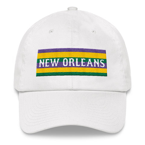 Mardi Gras NEW ORLEANS Stripes Hats - NOLA T-shirt, New Orleans T-shirt