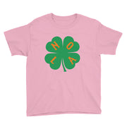 NOLA Shamrock Youth Short Sleeve T-Shirt - NOLA T-shirt, New Orleans T-shirt