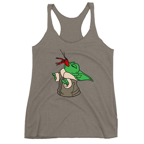 Crawfish Baby Women's Racerback Tank Top - NOLA T-shirt, New Orleans T-shirt