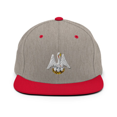 PELICAN STATE Snapback Hat - NOLA T-shirt, New Orleans T-shirt