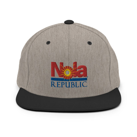 NOLA REPUBLIC Pineapple Paradise Snapback Hat - NOLA T-shirt, New Orleans T-shirt