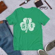 Retro 504 Shamrock Unisex T-Shirt - NOLA T-shirt, New Orleans T-shirt