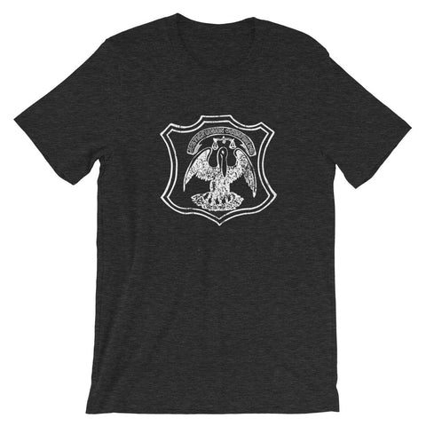 1890 Louisiana Shield Unisex T-Shirt - NOLA T-shirt, New Orleans T-shirt