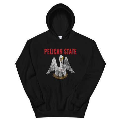 PELICAN STATE Unisex Hoodie - NOLA T-shirt, New Orleans T-shirt