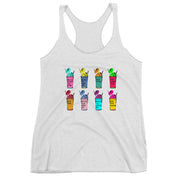 Sno-Ball Flavorz Women's Racerback Tank - NOLA T-shirt, New Orleans T-shirt