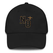 N.O. Black & Gold Chino Hat - NOLA T-shirt, New Orleans T-shirt