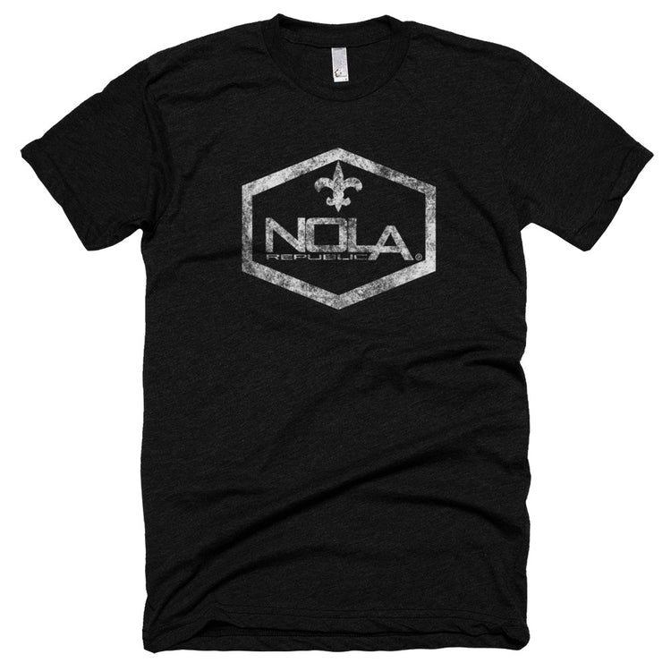 NOLA REPUBLIC ® Vintage Unisex T-shirt - NOLA T-shirt, New Orleans T-shirt