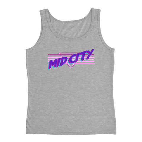 90's MID CITY New Orleans Women's Tank Top - NOLA T-shirt, New Orleans T-shirt