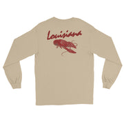 Louisiana Crawfish Season Long Sleeve T-Shirt - NOLA T-shirt, New Orleans T-shirt