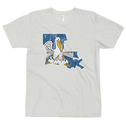 Pelican State of Mind Unisex T-Shirt - NOLA T-shirt, New Orleans T-shirt