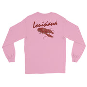 Louisiana Crawfish Season Long Sleeve T-Shirt - NOLA T-shirt, New Orleans T-shirt