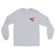 Louisiana Crawfish Season Long Sleeve T-Shirt - NOLA T-shirt, New Orleans T-shirt