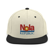 NOLA REPUBLIC Pineapple Paradise Snapback Hat - NOLA T-shirt, New Orleans T-shirt