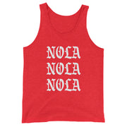 NOLA-NOLA-NOLA Unisex Tank Top - NOLA T-shirt, New Orleans T-shirt