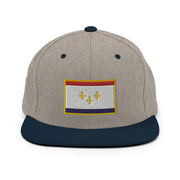 NOLA Flag Snapback Hat - NOLA T-shirt, New Orleans T-shirt