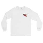 Louisiana Crawfish Season Long Sleeve T-Shirt - NOLA T-shirt, New Orleans T-shirt