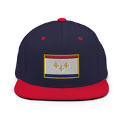 NOLA Flag Snapback Hat - NOLA T-shirt, New Orleans T-shirt