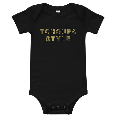 TCHOUPA STYLE ™ 3M-6M Baby Onesie - NOLA T-shirt, New Orleans T-shirt