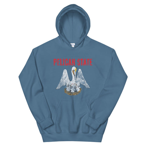 PELICAN STATE Unisex Hoodie - NOLA T-shirt, New Orleans T-shirt