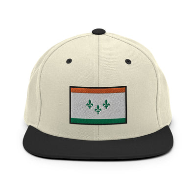 New Orleans IRISH Flag Snapback Hat - NOLA T-shirt, New Orleans T-shirt