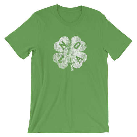 Retro NOLA Shamrock Unisex T-Shirt - NOLA T-shirt, New Orleans T-shirt