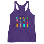 Sno-Ball Flavorz Women's Racerback Tank - NOLA T-shirt, New Orleans T-shirt