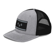 NOLA Flag Wolf Grey Trucker Hat - NOLA T-shirt, New Orleans T-shirt