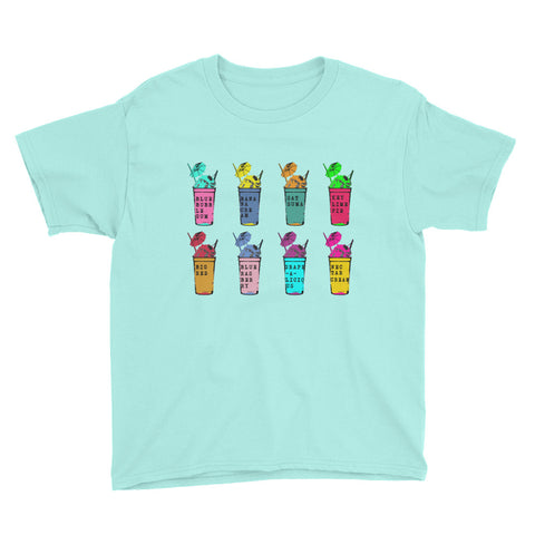 Sno-Ball Flavorz Youth Short Sleeve T-Shirt - NOLA T-shirt, New Orleans T-shirt